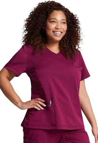 Dickies Balance Women Scrubs Top V-Neck DK940 in Saudi Arabia