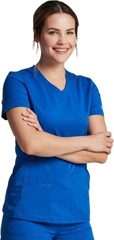 Dickies Balance Women Scrubs Top V-Neck DK940 in Saudi Arabia