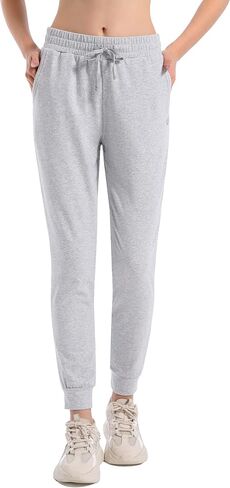 HARTPOR Women's Sweatpants Joggers Cotton Yoga Lounge Sweat Pants Casual Running Athletic Pants with Pockets in Saudi Arabia