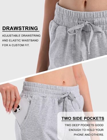 HARTPOR Women's Sweatpants Joggers Cotton Yoga Lounge Sweat Pants Casual Running Athletic Pants with Pockets in Saudi Arabia