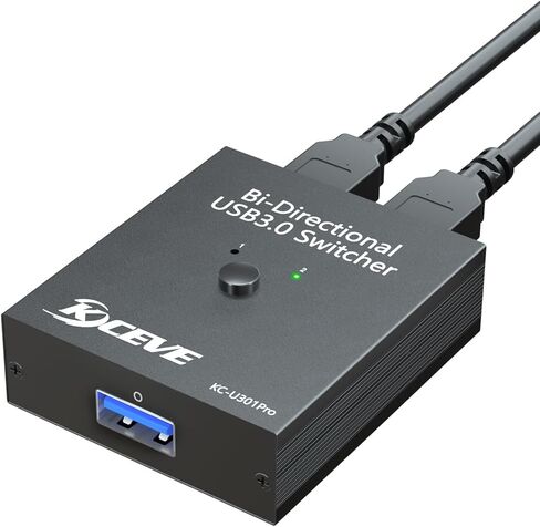محول USB بسرعة 10 جيجابت في الثانية جهازي كمبيوتر يشاركان 4 منافذ USB 3.2 الجيل الثاني، محدد محول USB MLEEDA للكمبيوتر المحمول ولوحة المفاتيح والماوس وكاميرا الويب SSD المحمولة، ومحول USB 3.2 مع كابلي بيانات USB C وجهاز تحكم سلكي in Kuwait
