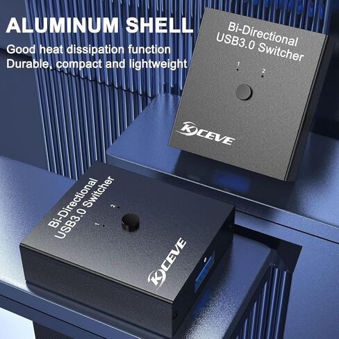 محول USB بسرعة 10 جيجابت في الثانية جهازي كمبيوتر يشاركان 4 منافذ USB 3.2 الجيل الثاني، محدد محول USB MLEEDA للكمبيوتر المحمول ولوحة المفاتيح والماوس وكاميرا الويب SSD المحمولة، ومحول USB 3.2 مع كابلي بيانات USB C وجهاز تحكم سلكي in Kuwait