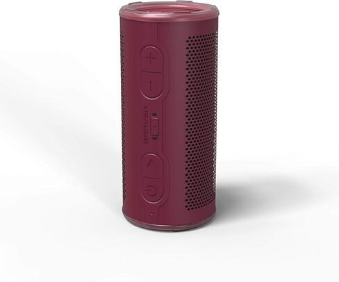Braven 604202613 BRV-360 - مكبر صوت محمول مقاوم للماء - تقنية بلوتوث اللاسلكية - مكبر صوت 360 درجة - أحمر in Kuwait