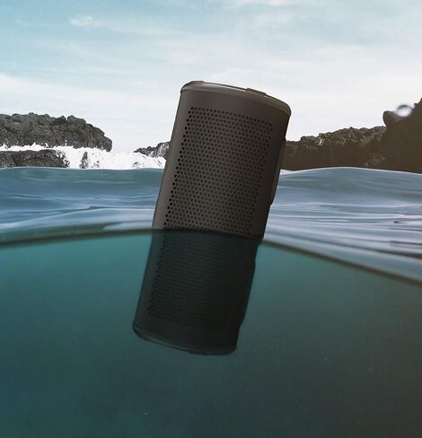 Braven 604202613 BRV-360 - مكبر صوت محمول مقاوم للماء - تقنية بلوتوث اللاسلكية - مكبر صوت 360 درجة - أحمر in Saudi Arabia