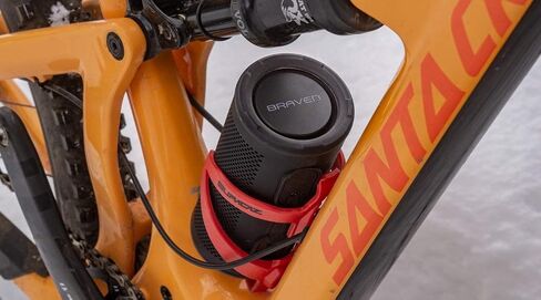 Braven 604202613 BRV-360 - مكبر صوت محمول مقاوم للماء - تقنية بلوتوث اللاسلكية - مكبر صوت 360 درجة - أحمر in Saudi Arabia