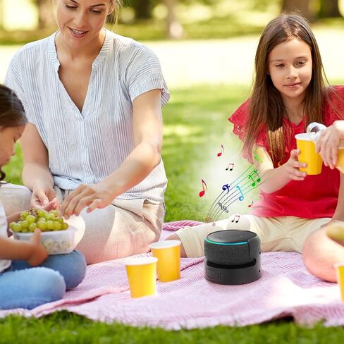 قاعدة بطارية لشاحن D0t الجيل الثالث للبطارية المحمولة لـ D0T 3rd وGoogle Mini 2 بطارية احتياطية 8 ساعات من وقت التشغيل، لا تشمل Dt 3 (أسود 5200) in Kuwait