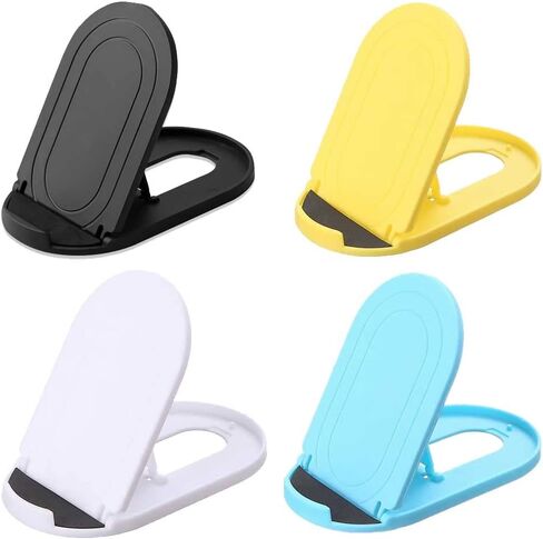 4 قطع حامل هاتف خلوي عالمي قابل للطي، حامل هاتف محمول قابل للتعديل بحجم الجيب، حامل تابلت، هاتف متوافق وتابلت من 4 إلى 12 بوصة in Kuwait