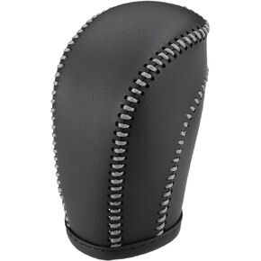 Gear Shift Lever Cover Automotive Interior Gear Shift Knob Trim for Volkswagen Atlas 2018-2022 Black