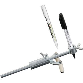 Shkalacar Adjustable Car Wheel Eyebrow Mark Scraper, Scriber Sheet Metal Dent Repairing Tool Car Wheel Eyebrow Rib Line Shaping Adjustable Portable Professional Car Repairing Scriber