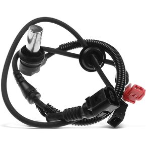 A-Premium ABS Wheel Speed Sensor Compatible with Audi Models - A6 1998-2005, A6 Quattro 1998-2005 - Front Driver and Passenger Side, (2-PC Set), Replace# 4B0927803A