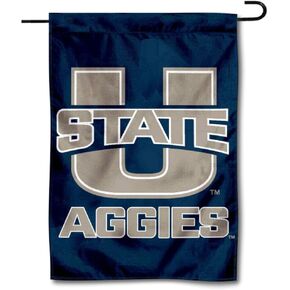 Utah State Aggies Garden Flag Yard Banner