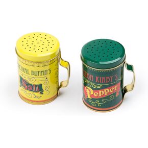 Fox Run Shakers with Handle Set, Iron, 2.75 x 3.5 x 4 inches, 0.2 pounds, Multicolored