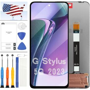 LCD Screen Replacement for Motorola Moto G Stylus 5G 2023 XT2315 XT2315-1 XT2315-2 6.5" Display LCD Touch Digitizer Display Assembly Repair Kit(Not for G Stylus 5G 2021/2022)