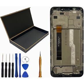 LCD Screen Display(pantalla) Touch Digitizer Assembly with Frame Replacement for BLU View 3 B140DL 6.0"