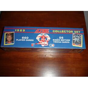 Score 1989 Baseball Card Factory Set