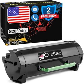 Cartlee Compatible Black S2830 High Yield Laser Toner Cartridge Replacement for Dell (8500 Page Yield) S2830 S2830dn 2830 dn 2830dn Smart Series Ink Printers