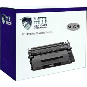 MTI 89A MICR Toner Modified Compatible Replacement for HP CF289A 89X CF289X Enterprise M507 M507n M507dn M507X MFP M528c M528z M528dn M528f Check Printer Cartridge