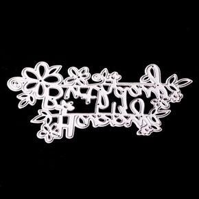 Cutting Dies Metal Embossing Stencil for Scrapbooking DIY Scrapbook Album Paper Card Making Art Craft Party Decor (Happy Birthday)