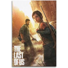 AAAG The Last of Us Game Poster Poster 90s Canvas Wall Art Room Aesthetic Decor Posters 12x18inch(30x45cm)
