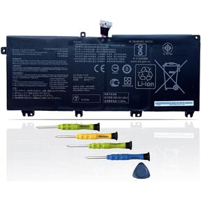 ASODI B41N1711 64Wh Laptop Battery Compatible with Asus ROG Strix GL503VM GL503VD GL703GE GL703VD GL703VM GL503G GL503GE FX503VM FX63VD FX63VM ZX63V FX705DD FX705DY FX705GD FX705GE FX705GM