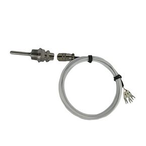 RTD PT100 Temperature Sensors 1/2"NPT Threads with Detachable Connector & 6.6 feet Telfon Cable Compatible with All Temperature Controller for All Applications