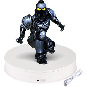 PULUZ Motorized Rotating Display Stand, 360 Degree Product Turntable 6in/15cm Motorized Turntable Display Stand for Photography Products and Shows, Cup Display Turner Spinning Display Stand with USB