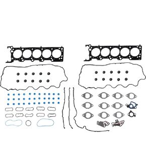 DNJ HGS4185 MLS Cylinder Head Gasket Set/for 2005-2015 / Ford/F-250 Super Duty, F-350 Super Duty / 6.8L / SOHC / V10 / 30V / 415cid
