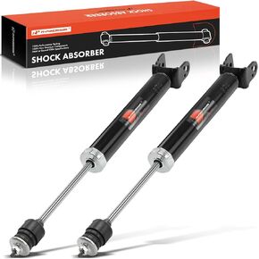 A-Premium Rear Pair (2) Shock Absorber Strut Assembly Compatible with Nissan Altima 2002 2003 2004 2005 2006, Driver and Passenger Side