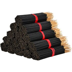 Banana Exotic Incense Sticks 7 Inch - Bulk 1 Bundle 85 to 100 Sticks - Natural 7" Long Lasting Aroma That Burns for 30 to 45 Minutes.
