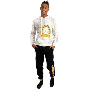 Bioworld Garfield Adult Hoodie Jogger Combo