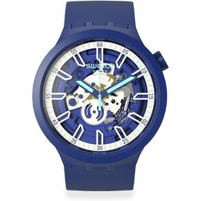 Swatch ISWATCH BLUE Unisex Watch (Model: SB01N102)