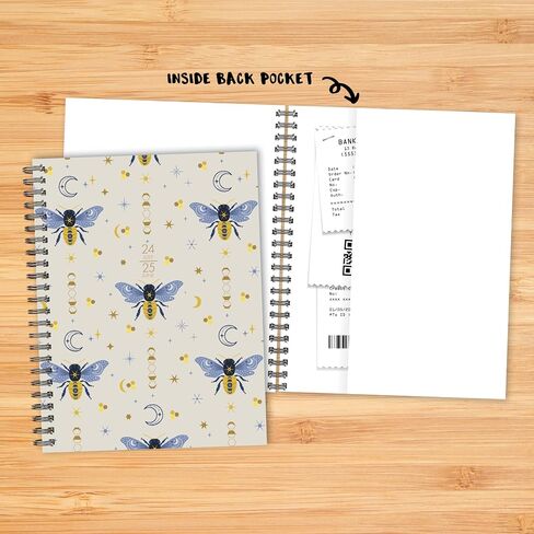 Willow Creek Press Honeybee Academic يوليو 2024 - يونيو 2025 مخطط أسبوعي ذو غلاف ناعم (6.5 بوصة × 8.5 بوصة) in Saudi Arabia