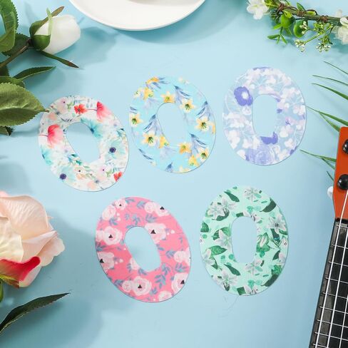 40pcs Adhesive Patches for Dexcom G6, Waterproof Breathable Sensor Cover Protector Floral Stickers Sensor Tape Skin Grip Universal Compatible with Dexcom G6, for Women Girls in Saudi Arabia