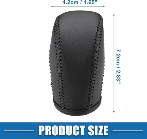 Gear Shift Lever Cover Automotive Interior Gear Shift Knob Trim for Volkswagen Atlas 2018-2022 Black in Saudi Arabia