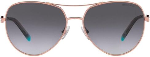 نظارة شمسية تيفاني آند كو بإطار روبيدو للسيدات، عدسات رمادية متدرجة، 59 ملم in Kuwait