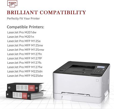 استبدال خراطيش الحبر المتوافقة مع Toner Kingdom لطابعة HP 83A CF283A 83X CF283X لطابعة HP Laserjet Pro MFP M127fw M125nw M125a M127fn M201n M201dw M225dn M225dw (أسود، 4 عبوات) in Saudi Arabia
