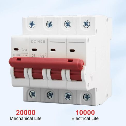 قاطع دائرة مصغر للتيار المستمر، عازل 250 أمبير 500 فولت MCCB لنظام الطاقة الشمسية الكهروضوئية ونظام تيار مستمر آخر، رحلة مغناطيسية حرارية، حامل السكك الحديدية DIN، مفتاح فصل التيار المستمر in Kuwait