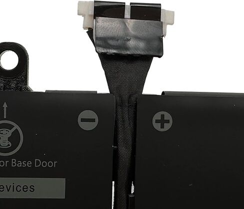 JHT2H Laptop Battery Replacement for Dell Latitude 7310 7410 Series Notebook P34S P34S001 4V5X2 Y7HR3 35J09 HRGYV WY9MP XMV7T 009YYF 7CXN6 T3JWC XMT81 0YJ9RP K36KR YY3GJ 7.6V 52Wh 6500mAh in Kuwait