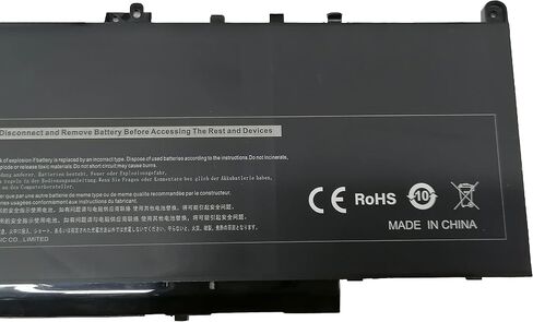 GHU Premium 45Wh, Compatible with Dell E7240 Battery, Dell Latitude E7240 Battery, Dell Latitude E7250 Battery, Dell WD52H Battery, WD52H Battery, E7240 Battery - PN VFV59, HJ8KP, GD076, J31N7 in Saudi Arabia