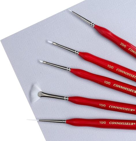 فرشاة تاكلون بيضاء صغيرة مستديرة 20/0 in Kuwait