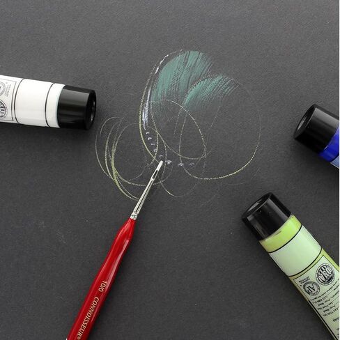 فرشاة تاكلون بيضاء صغيرة مستديرة 20/0 in Kuwait