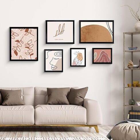 إطار صورة أسود على طراز آرت ديكو مقاس 8 × 10، إطار صورة من الخشب الصلب مع زجاج حقيقي، إطار صور مقاس 8 × 10 يعرض صورًا مقاس 8 × 10 بوصة للتركيب على الحائط أو سطح الطاولة، عبوة واحدة in Saudi Arabia