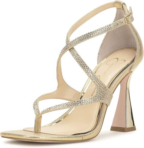 Jessica Simpson Womens Catarina Faux Suede Rhinestone Pumps in Saudi Arabia