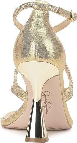 Jessica Simpson Womens Catarina Faux Suede Rhinestone Pumps in Saudi Arabia