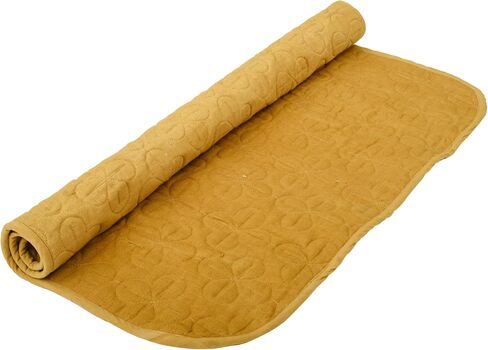 100% Organic Cotton Meditation Mat -Non Slip Handloom Foldable Meditation Mat Fitness Accessory Indoor & Outdoor Use Meditation Rug For Workout Mats For Pilates, Yoga & Fitness ( 22"x22" - Pack of 1) in Saudi Arabia