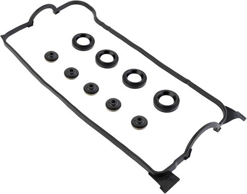 VS50499R Valve Cover Gasket Compatible with 1992-2000 EL Honda Civic Del Sol Si/S/Si VX CX DX LX VP GX HX Ex Si 1.6L L4 SOHC 16V VC4029 VS50500R 12341P08000 in Saudi Arabia