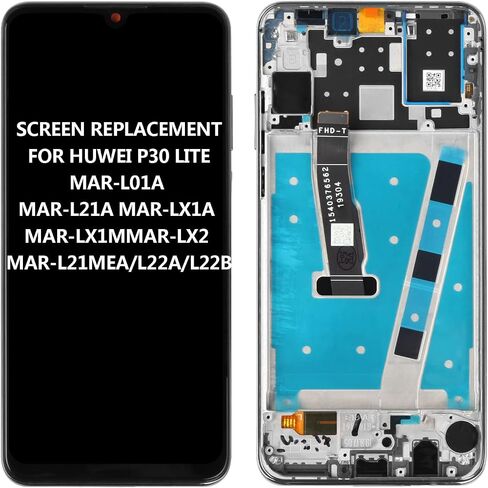 for Huawei P30 Lite Screen Replacement for Huawei Nova 4E LCD Screen P30 Lite Display MAR-LX3A MAR-LX2 MAR-L21 MAR-LX3 MAR-LX1 2019 LCD Touch Glass Digitizer Assembly Repair Kit(24MP) in Saudi Arabia