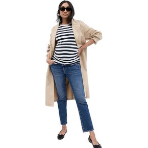 GAP Women's Maternity True Waistband Full Panel Vintage Slim Jeans