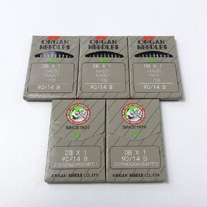 50 Organ Dbx1 Industrial Sewing Machine Needles 16X231 16X257 for Juki Brother (Singer 12 / Metric 80)