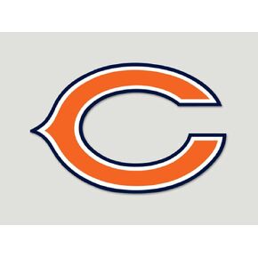 Wincraft NFL Chicago Bears 80767010 Perfect Cut Color Decal, 8" x 8", Black